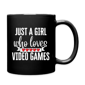 Anime et jeux vidéo - Mug uni - noir - Droite