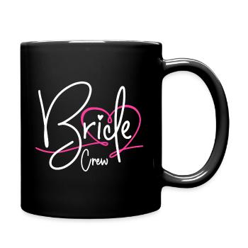 BRIDE CREW HEART BRIDE BACHELORETTE PARTY BACHELORETTE PARTY - Full Colour Mug - black - Right