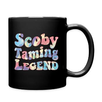 Scoby Taming Legend - Tasse einfarbig - Schwarz - Rechts