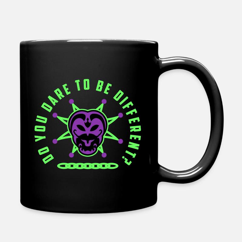 "Do You dare to be different?! - Tasse einfarbig - Schwarz