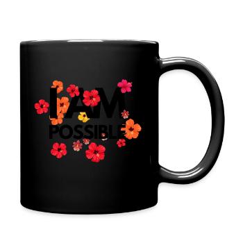 I AM POSSIBLE - Tasse einfarbig - Schwarz - Rechts