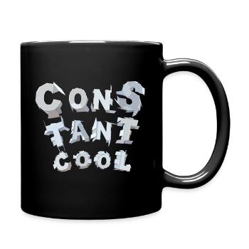 constant cool - Tasse einfarbig - Schwarz - Rechts