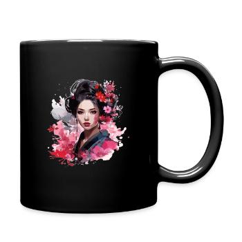 Geisha Design - Full Colour Mug - black - Right