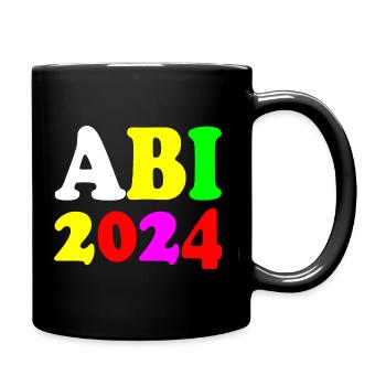 Abi 2024 - Tasse einfarbig - Schwarz - Rechts