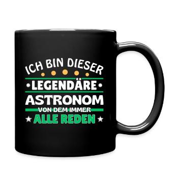 I'm this legendary astronomer - Full Colour Mug - black - Right