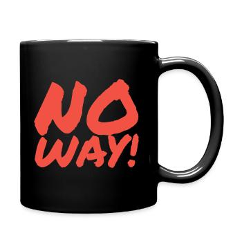 No way! - Full Colour Mug - black - Right