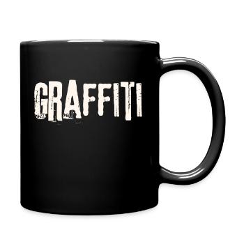 Graffiti Lettering - Full Colour Mug - black - Right