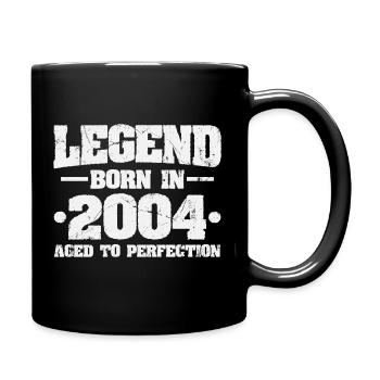 Légende depuis 2004 Vintage Born Anniversaire - Mug uni - noir - Droite