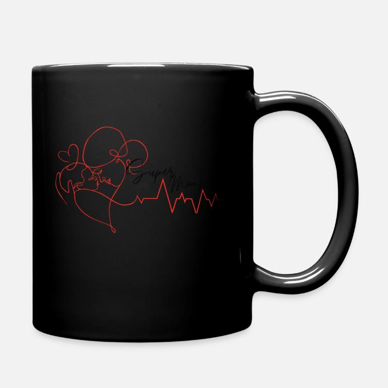 Super mom - Full Colour Mug - black
