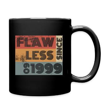 25th Birthday Flawless since 09/1999 - Full Colour Mug - black - Right