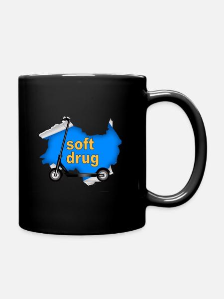 Roller - Tasse einfarbig - Schwarz