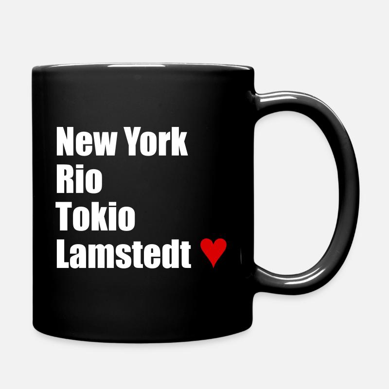 Lamstedt NewYork - Tasse einfarbig - Schwarz
