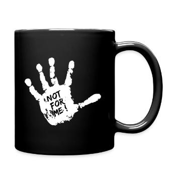 Modern Design, not for me !! - Tasse einfarbig - Schwarz - Rechts
