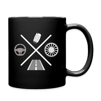 Car X Icons Kit - Tasse einfarbig - Schwarz - Rechts