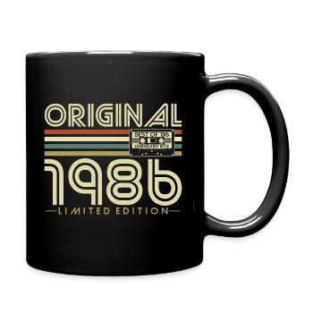 1986 Vintage Vintage Rétro Cadeau d’anniversaire - Mug uni - noir - Droite