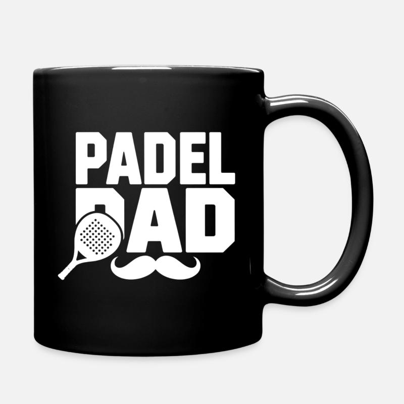 Padel Dad - Full Colour Mug - black