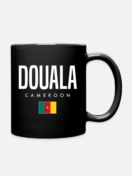 Douala Cameroun Cameroun - Mug uni - noir