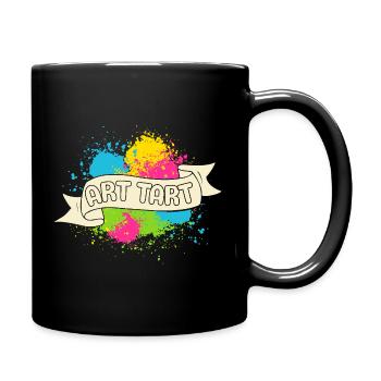 Artist Painter Graphic Art Tart Art - Full Colour Mug - black - Right