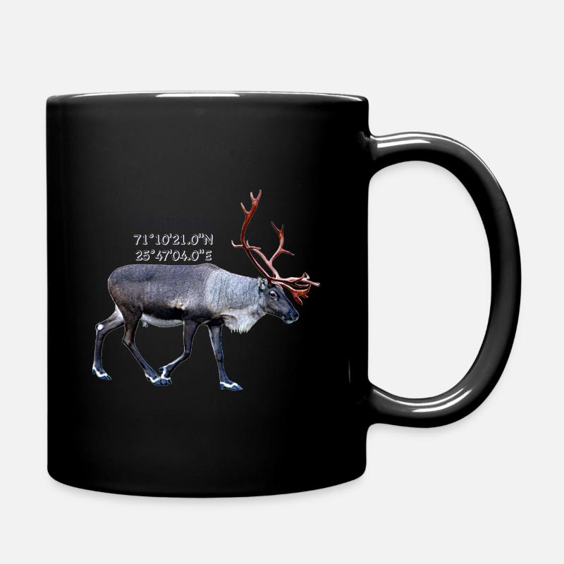 NORDKAP - Tasse einfarbig - Schwarz