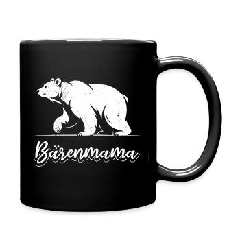 Future maman MAMAN OURS Bientôt maman Drôle - Mug uni - noir - Droite