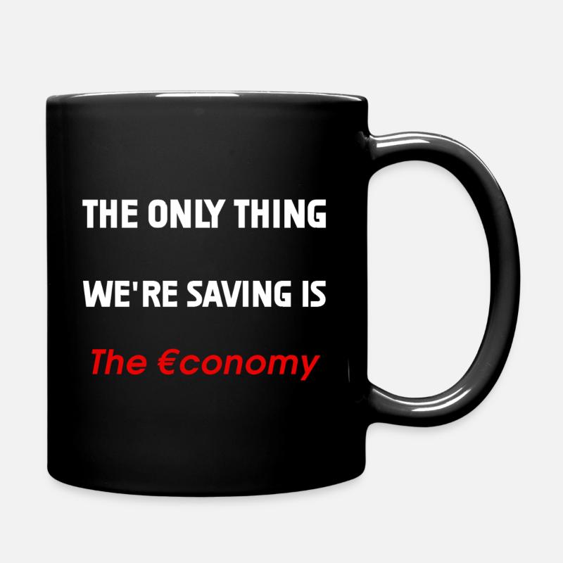 Sauver l’économie - Mug uni - noir