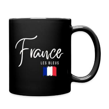 Made in France, French roots - Full Colour Mug - black - Right