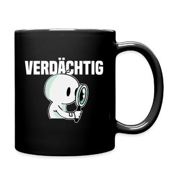Détective - Mug uni - noir - Droite