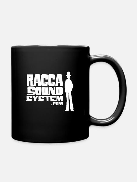 ragga-sound-system-logo-W - Mug uni - noir