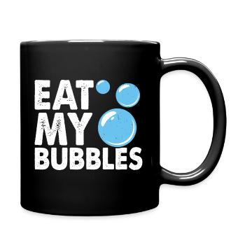 Schwimmen Wassersport Schwimmer Geschenke - Tasse einfarbig - Schwarz - Rechts