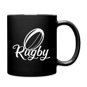 Rugby Stadium Supporter Rugby Player Gift Rugby Sport - Full Colour Mug - black - Right
