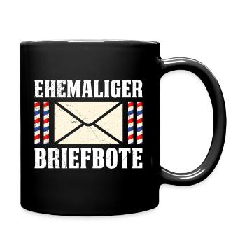 Postman FORMER POSTMAN Funny - Full Colour Mug - black - Right