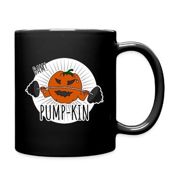 Pump-kin - Pumpkin va s’entraîner à la salle de sport - Mug uni - noir - Droite