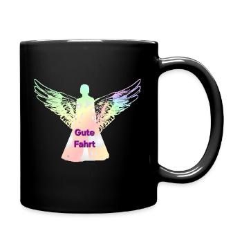 Bon voyage angel wings rainbow angel - Mug uni - noir - Droite