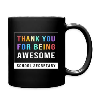 School Secretary School Secretary - Full Colour Mug - black - Right