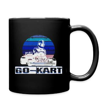 Kart - Tasse einfarbig - Schwarz - Rechts
