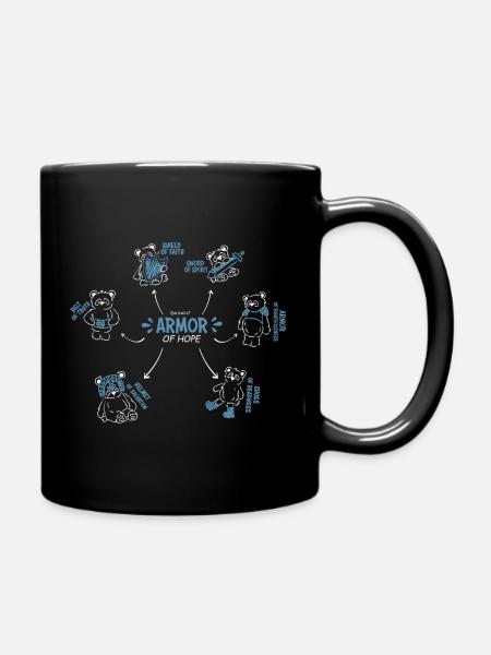 Armure de l’Espoir - Mug uni - noir