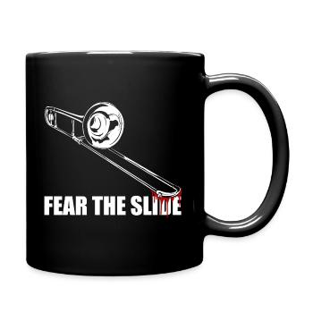 Peur du diapason Trombone Tromboniste Tromboniste - Mug uni - noir - Droite