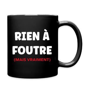 Ist mir scheißegal. - Tasse einfarbig - Schwarz - Rechts