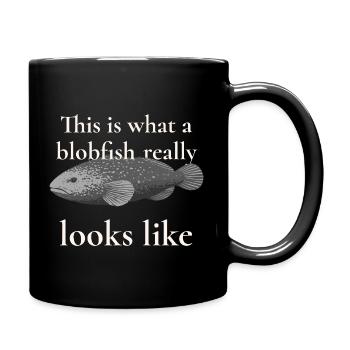Ressemble vraiment à – Un design des Lumières - Mug uni - noir - Droite