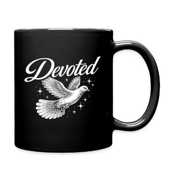 Jesus Christlicher Religiöser Anbeter Glaube - Tasse einfarbig - Schwarz - Rechts