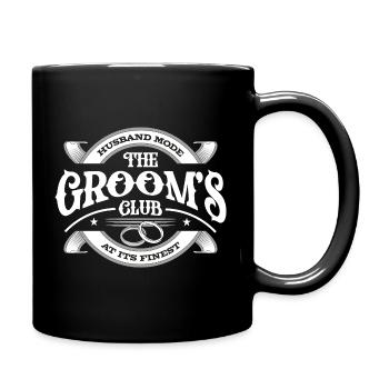 Enterrement de vie de garçon du club des mariés - Mug uni - noir - Droite