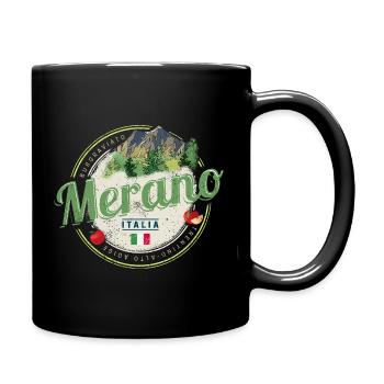 Merano Trentino Bolzano, Tyrol du Sud, Italie Souvenir - Mug uni - noir - Droite