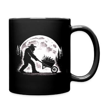 Bigfoot Fermier - Mug uni - noir - Droite