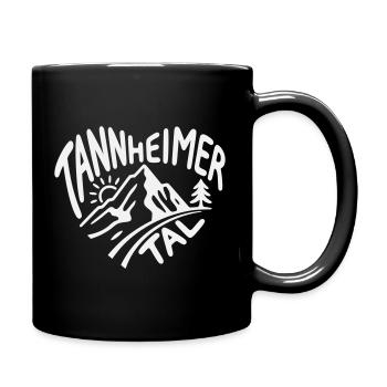 Tannheimer Tal Mountain Trail - Full Colour Mug - black - Right