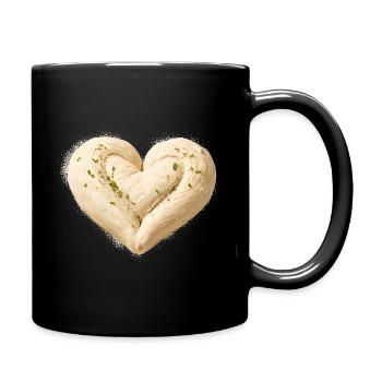 Pâte au cœur du pain Pain Pâte au levain - Mug uni - noir - Droite