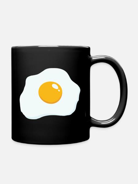 Sunny Side Up - Full Colour Mug - black
