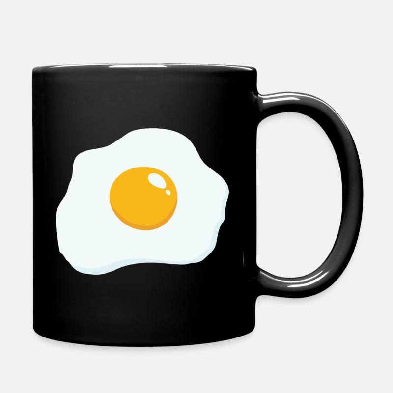 Sunny Side Up - Tasse einfarbig - Schwarz