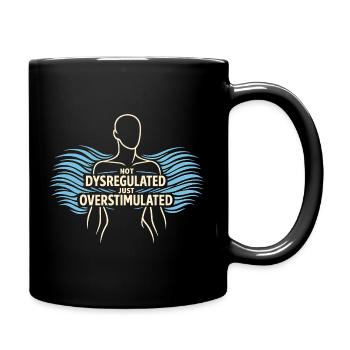 Somatic Healing Somatic Therapy - Full Colour Mug - black - Right