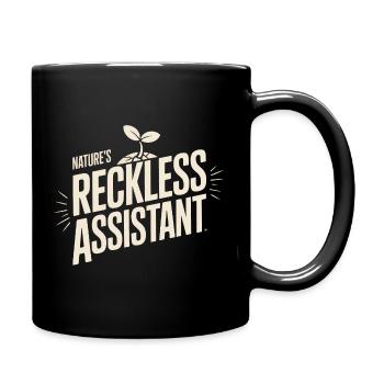 L’assistant imprudent de la nature - Mug uni - noir - Droite