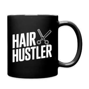 Hair Hustler - Full Colour Mug - black - Right